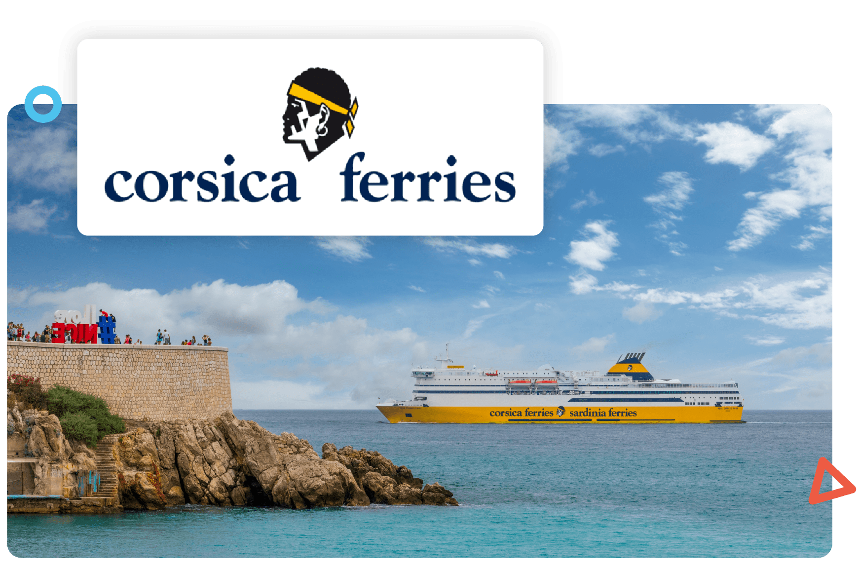 Caso de éxito Corsica Ferries
